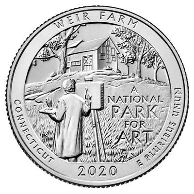 2020 (P) Weir Farm National Historic Site (Connecticut) - Click Image to Close